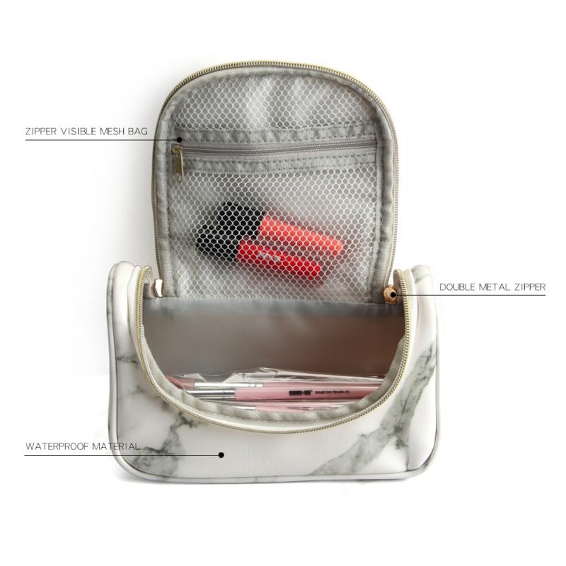 Waterproof Marble Cosmetic Bag - Cocus Pocus