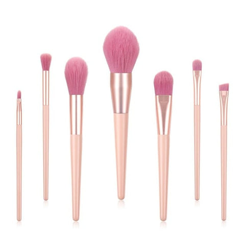 Set of 7 Makeup Brushes
