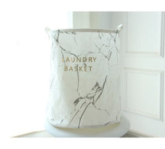 Marble Print Laundry Basket - Cocus Pocus