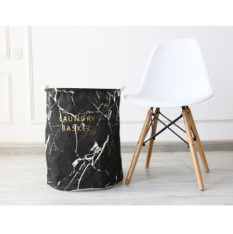 Marble Print Laundry Basket - Cocus Pocus