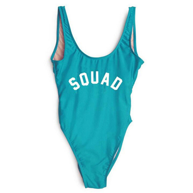 SQUAD One Piece Swimsuit - Cocus Pocus