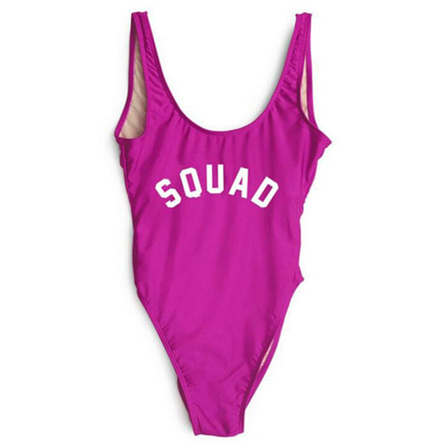 SQUAD One Piece Swimsuit - Cocus Pocus