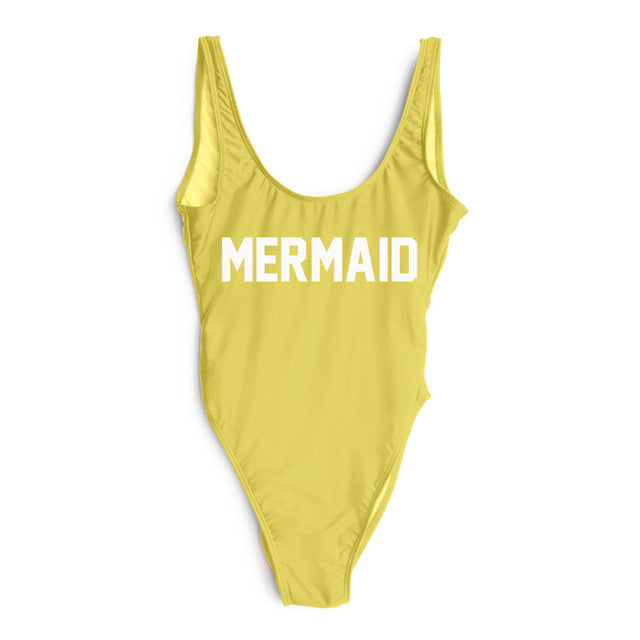 MERMAID One Piece Swimsuit - Cocus Pocus