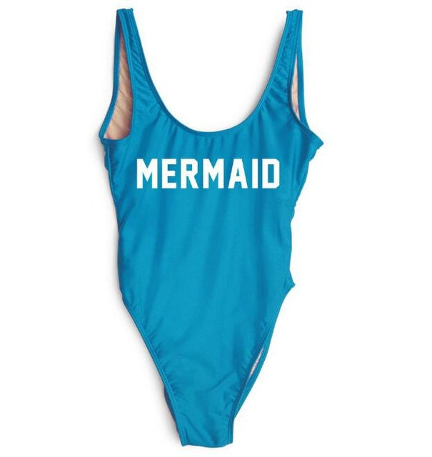 MERMAID One Piece Swimsuit - Cocus Pocus