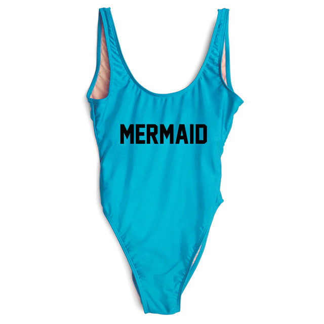 MERMAID One Piece Swimsuit - Cocus Pocus