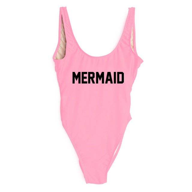 MERMAID One Piece Swimsuit - Cocus Pocus