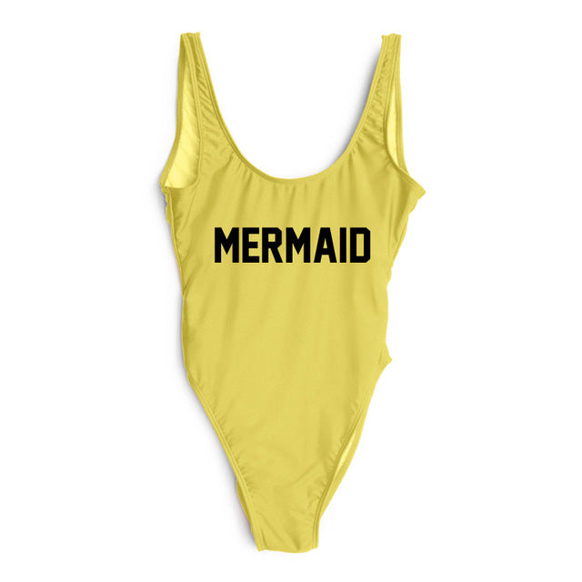 MERMAID One Piece Swimsuit - Cocus Pocus