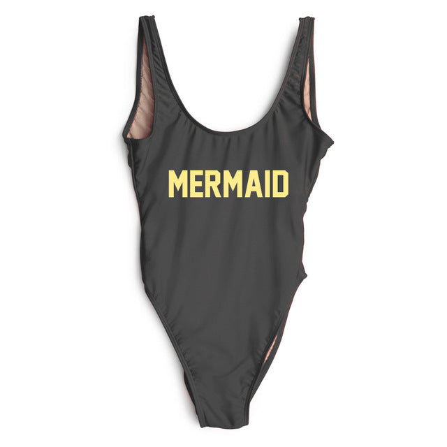 MERMAID One Piece Swimsuit - Cocus Pocus