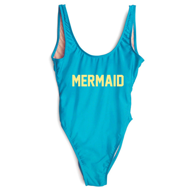 MERMAID One Piece Swimsuit - Cocus Pocus