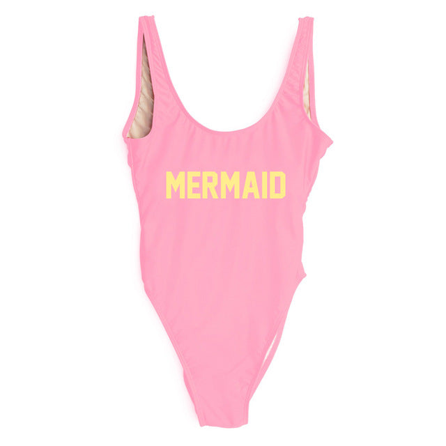 MERMAID One Piece Swimsuit - Cocus Pocus