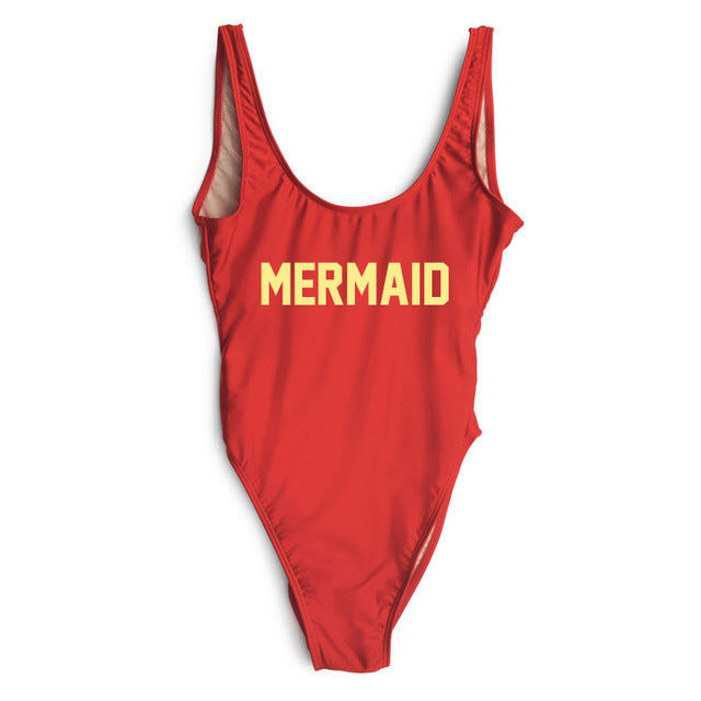 MERMAID One Piece Swimsuit - Cocus Pocus