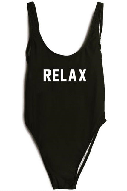 RELAX One Piece Swimsuit - Cocus Pocus