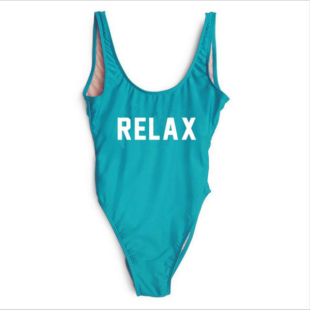 RELAX One Piece Swimsuit - Cocus Pocus