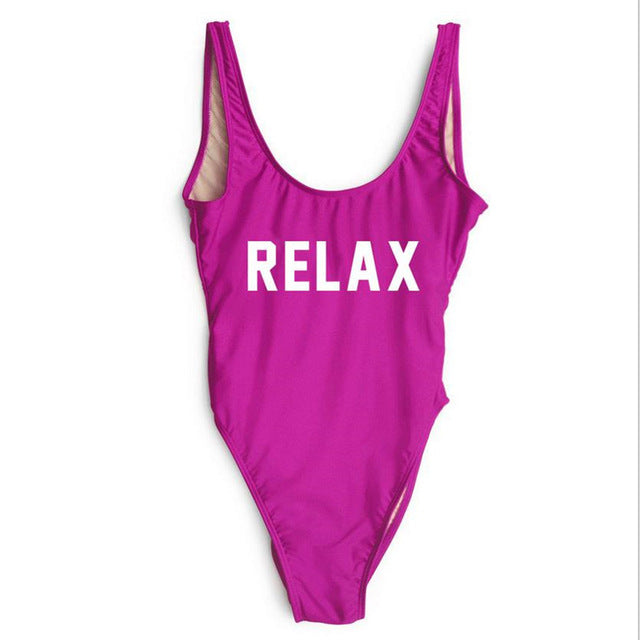 RELAX One Piece Swimsuit - Cocus Pocus