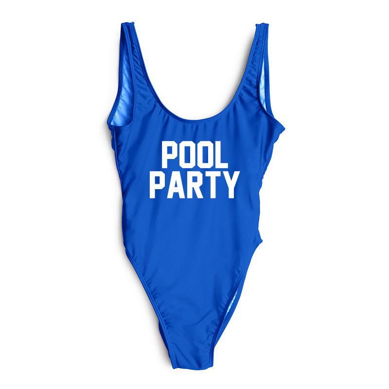 POOL PARTY One Piece Swimsuit - Cocus Pocus