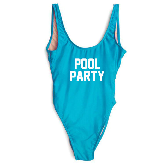 POOL PARTY One Piece Swimsuit - Cocus Pocus