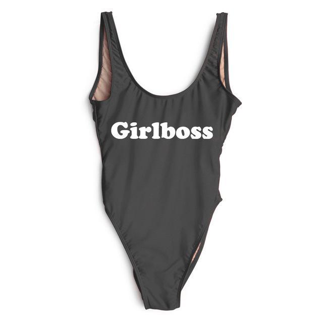 Girlboss One Piece Swimsuit - Cocus Pocus