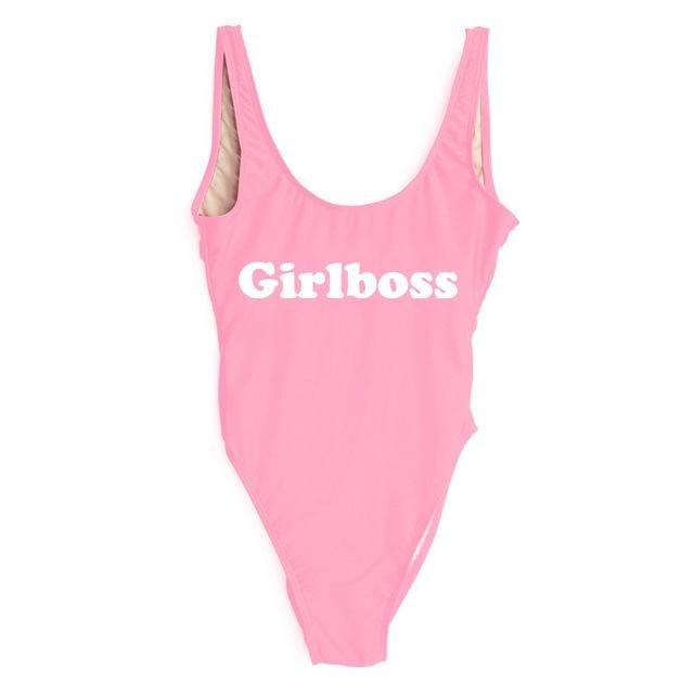 Girlboss One Piece Swimsuit - Cocus Pocus