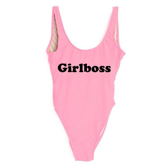 Girlboss One Piece Swimsuit - Cocus Pocus