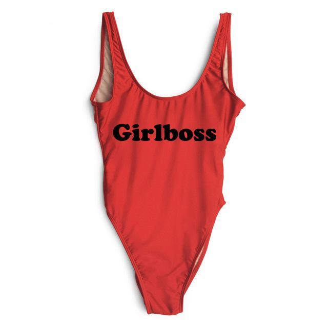 Girlboss One Piece Swimsuit - Cocus Pocus