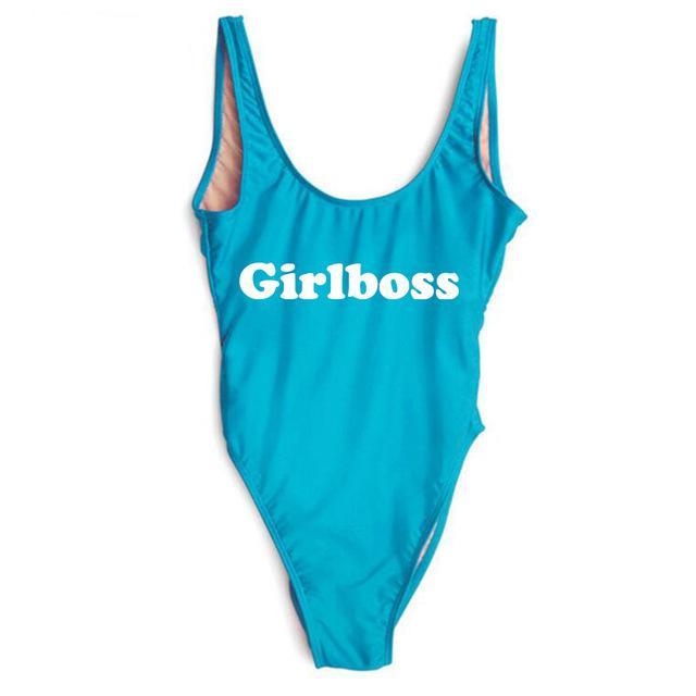 Girlboss One Piece Swimsuit - Cocus Pocus