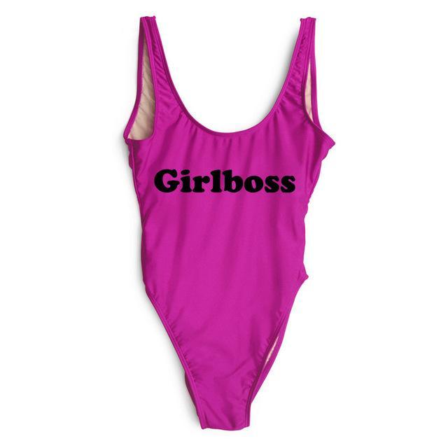 Girlboss One Piece Swimsuit - Cocus Pocus