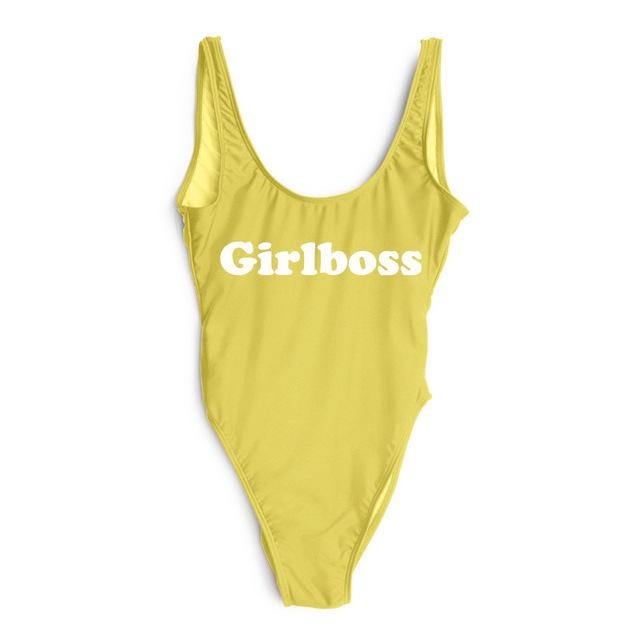 Girlboss One Piece Swimsuit - Cocus Pocus