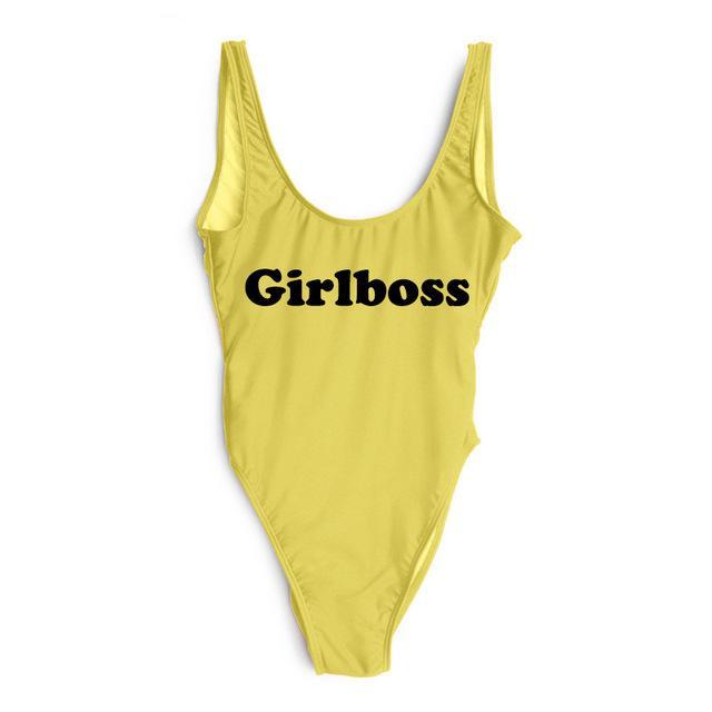 Girlboss One Piece Swimsuit - Cocus Pocus