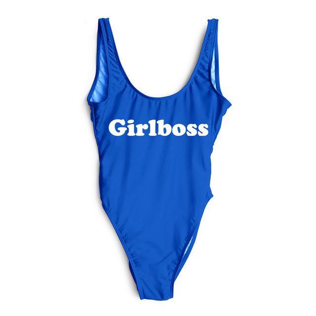 Girlboss One Piece Swimsuit - Cocus Pocus