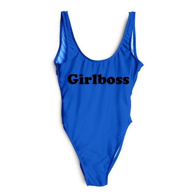 Girlboss One Piece Swimsuit - Cocus Pocus