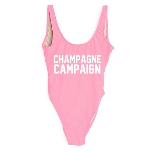 CHAMPAGNE CAMPAIGN One Piece Swimsuit - Cocus Pocus