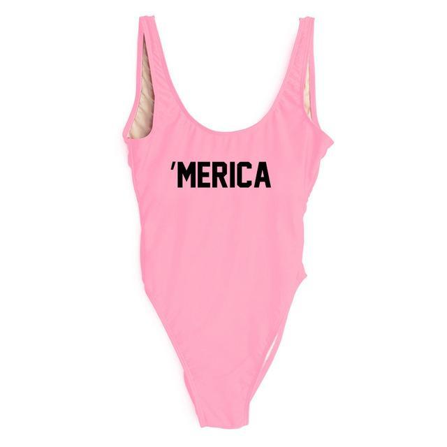 'MERICA One Piece Swimsuit - Cocus Pocus