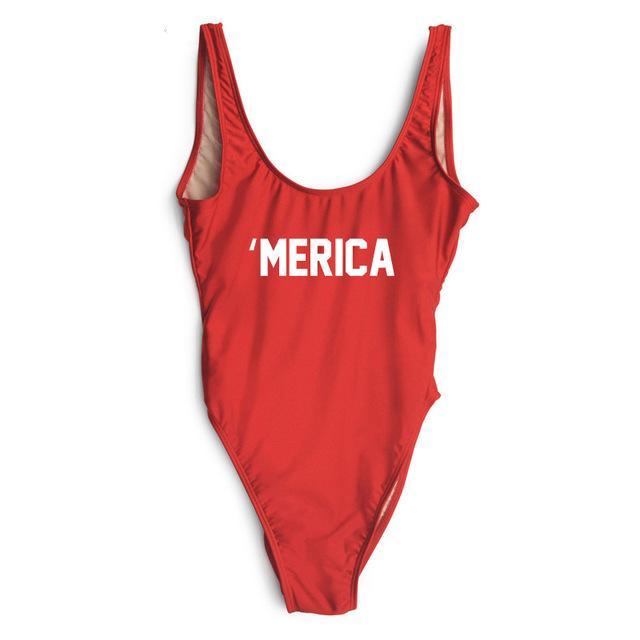 'MERICA One Piece Swimsuit - Cocus Pocus