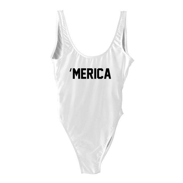 'MERICA One Piece Swimsuit - Cocus Pocus