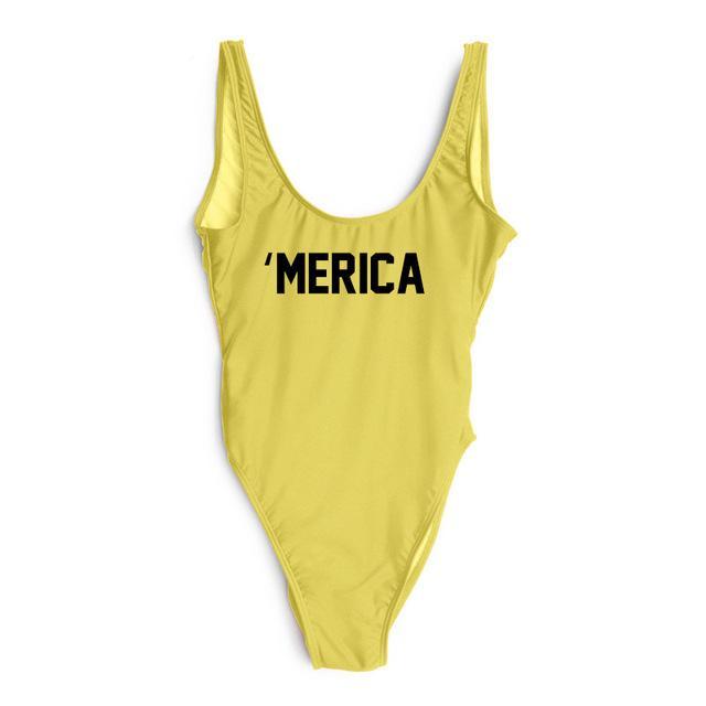 'MERICA One Piece Swimsuit - Cocus Pocus